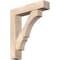 Ekena Millwork Balboa Block Smooth Bracket w/ Offset Brace, Douglas Fir, 7 1/2"W x 34"D x 40"H BKT0806X34X40BOA05SDF - alternate 1